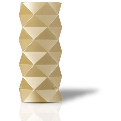 Lampada Da Scrivania-Ufficio Moderna Prisma Polilux ® New Gold 1 Luce E27