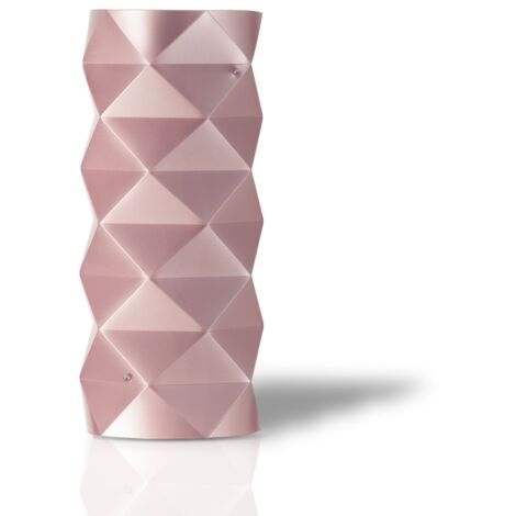 Lampada Da Scrivania-Ufficio Moderna Prisma Polilux ® Pink Metal 1 Luce E27