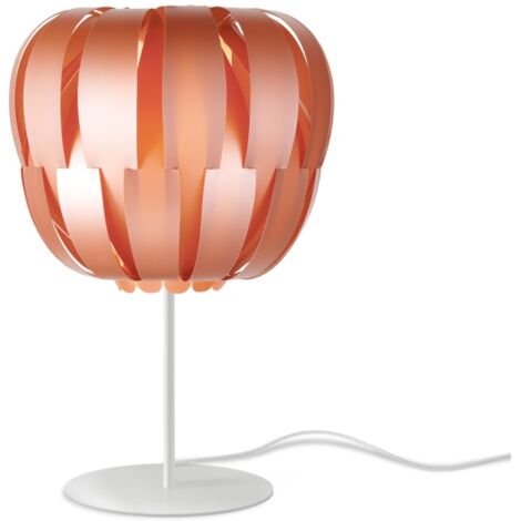 Lampada Da Scrivania-Ufficio Moderna Queen Polilux ® Rame E Metallo 1 Luce E14