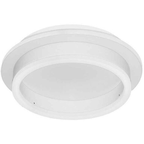 Lampada da soffitto 30w 3000-4000-6000k elma white 7x24x24 cm 2850 lm w/memory de colore de luce de luce