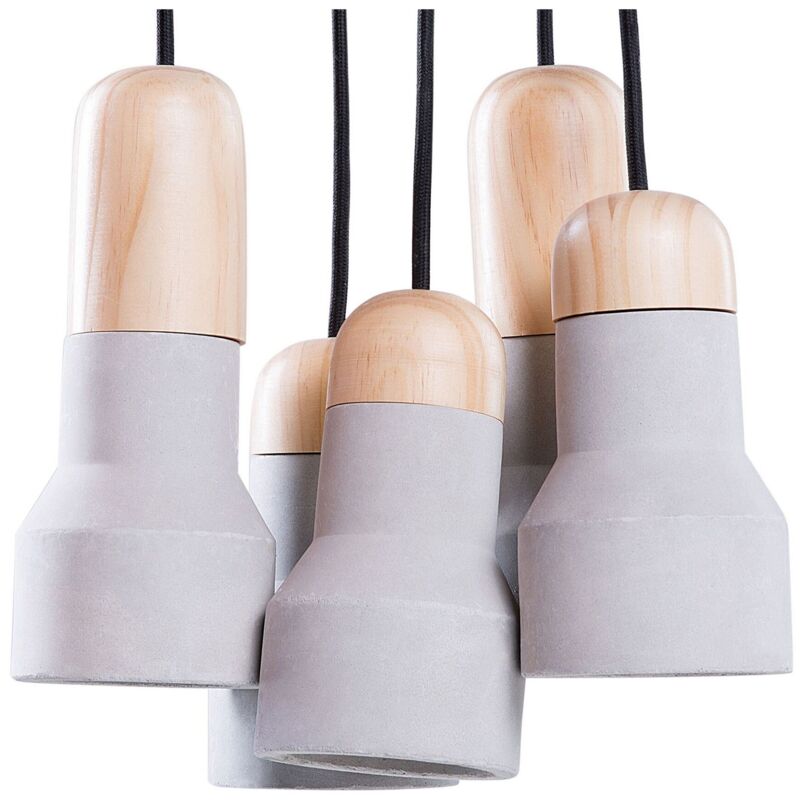 Lampada da soffitto a 5 punti luce in colore