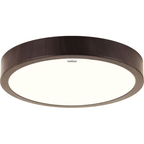 Lampada da soffitto a LED ATUT C 36W 4000K IP44 wengé