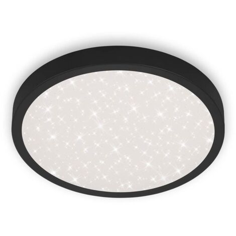 Lampada da soffitto a LED cielo stellato 24 W nero metallo-plastica Briloner