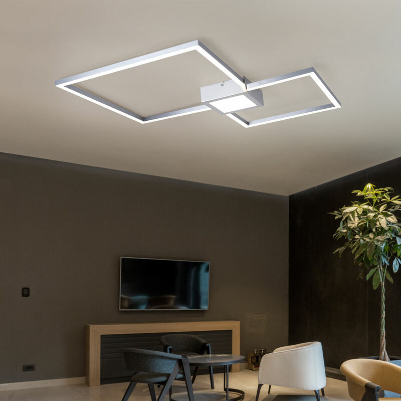 Image of Lampada da soffitto a led design soggiorno sala da pranzo illuminazione interruttore dimmer luci Trio luci 676210307