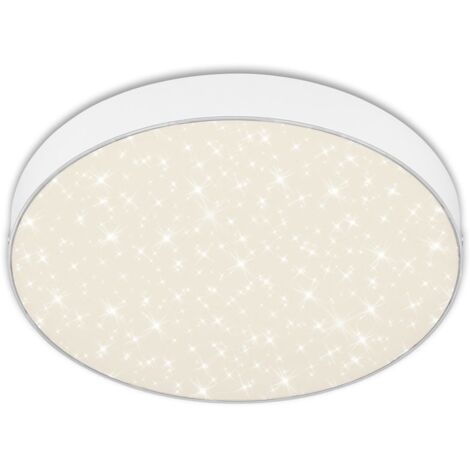 Lampada da soffitto a LED IP20 cielo stellato 21 W bianco metallo-plastica Briloner
