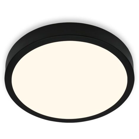 Lampada da soffitto a LED Lampada da incasso Lampada da officina 4000K 16W Ø28cm nero Briloner