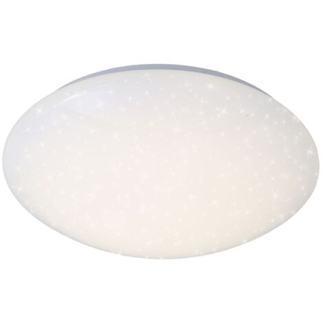 Lampada da soffitto a LED Lampada da soffitto cielo stellato Ø39cm metallo bianco 16W Briloner