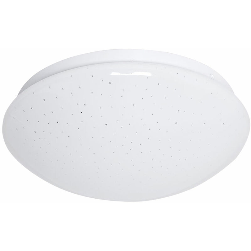 Image of Etc-shop - Lampada da soffitto a led lampada da soffitto lampada da soggiorno lampada da cucina, cielo stellato, metallo plastica, bianco, 12 watt