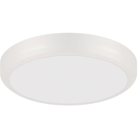 Lampada da soffitto a LED NASTIA C 18W bianco CCT 3000K-4400K-6500K IP20 bianco