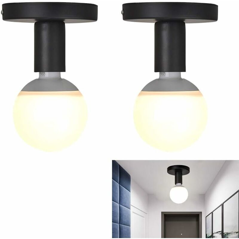 Lampada da soffitto a parete con attacco a
