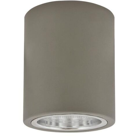 Lampada da soffitto a plafone Jupiter 10S grigio E27 Goldlux