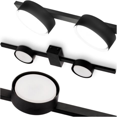 Lampada da soffitto alogena a LED OVILO 2x GX53 LUMILED Faretto da parete