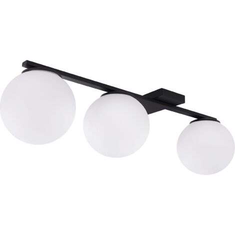 LAMPADA DA SOFFITTO ALTA BIANCA 3 LAMPADINE E14