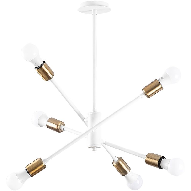 Lampada da soffitto - Bianco, 55x55 x59