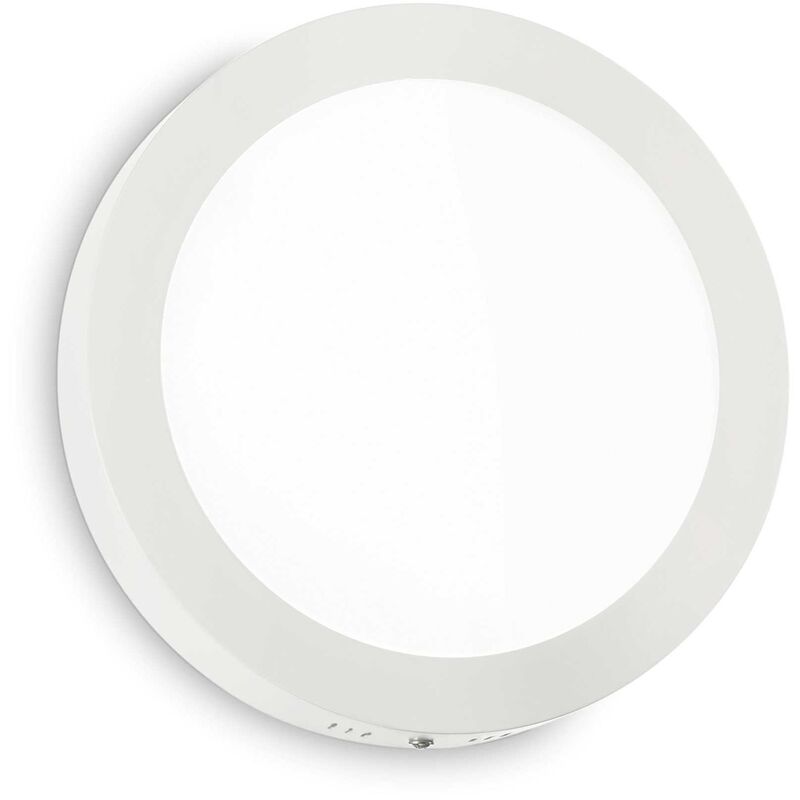 Lampada da soffitto bianco D 400 x H 40 mm