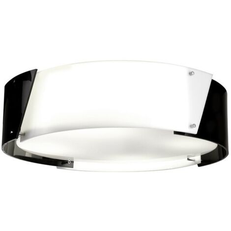 Lampada da soffitto Cegus nera (67cm.) CRISTALRECORD 99-197-67-810