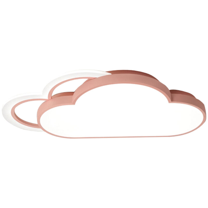 Lampada da Soffitto Cloud Rosa Led Integrato 36W
