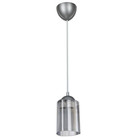 Lampada da soffitto con paralume triangolare in plastica fumè - Optical MDL3871