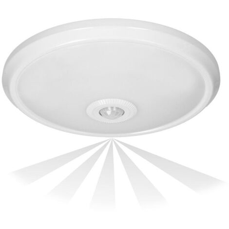 Lampada da soffitto con sensore di movimento LED ZONDA 12W 4000K IP20