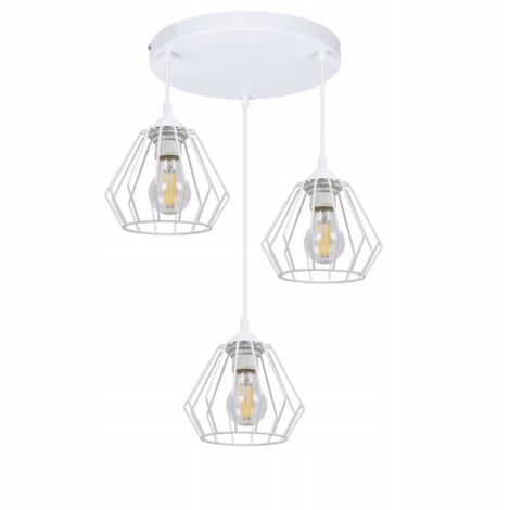 LAMPADA DA SOFFITTO DI DESIGN METAL DIAMOND LOFT