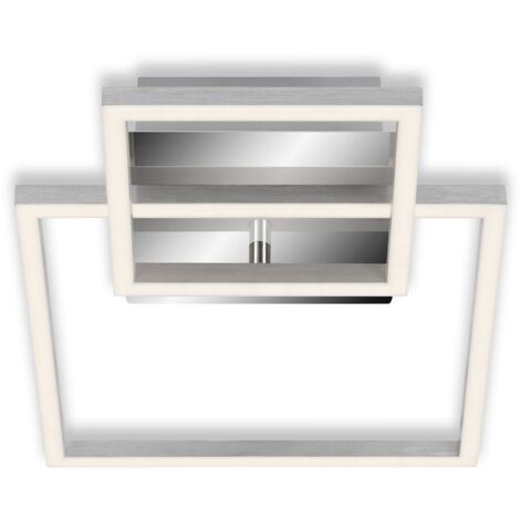 Lampada da soffitto dimmerabile Funzione memoria Modulo LED orientabile 19,6W metallo Briloner