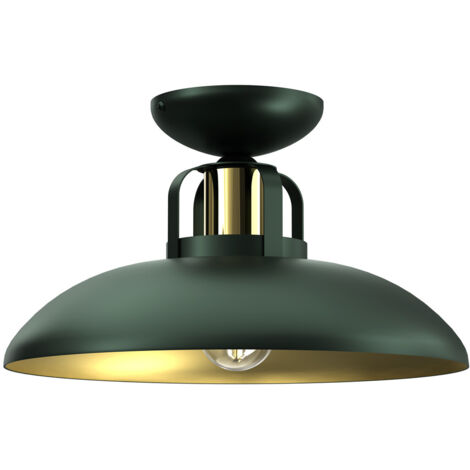 Lampada da soffitto FELIX VERDE/ORO 1xE27