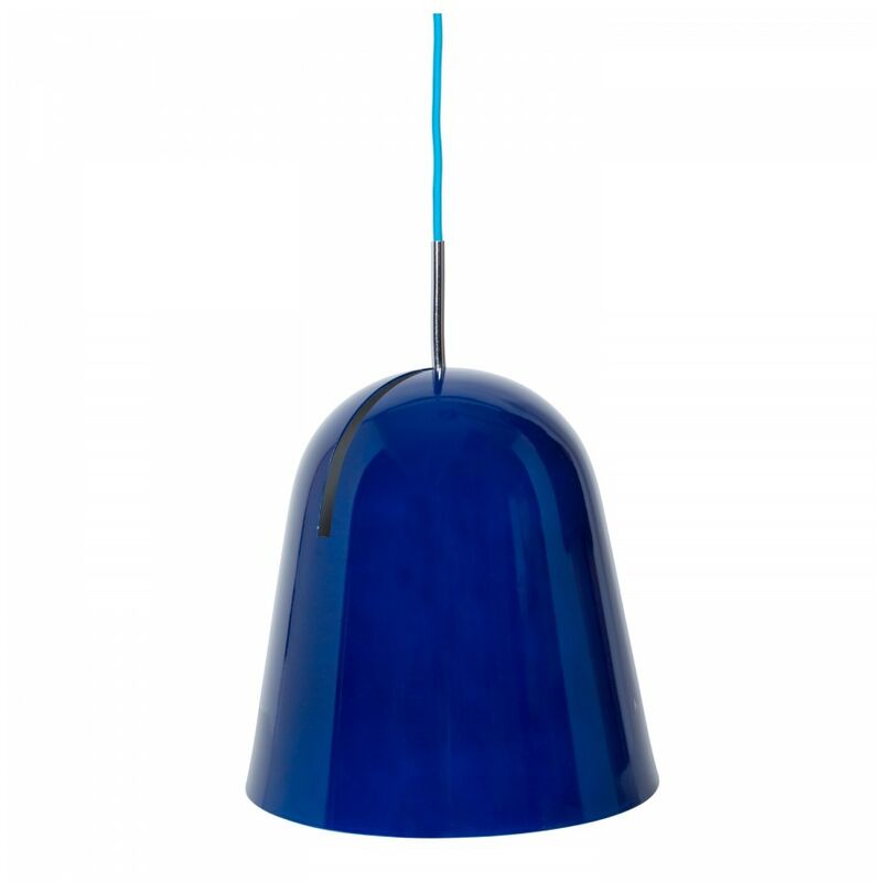 Image of Iconscorner - lampada da soffitto focale blu