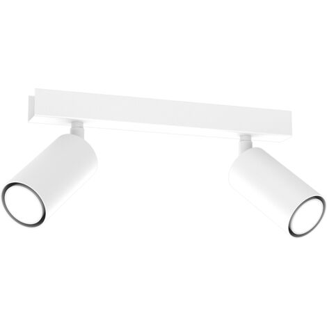 Lampada da soffitto HUDSON WHITE 2xGU10