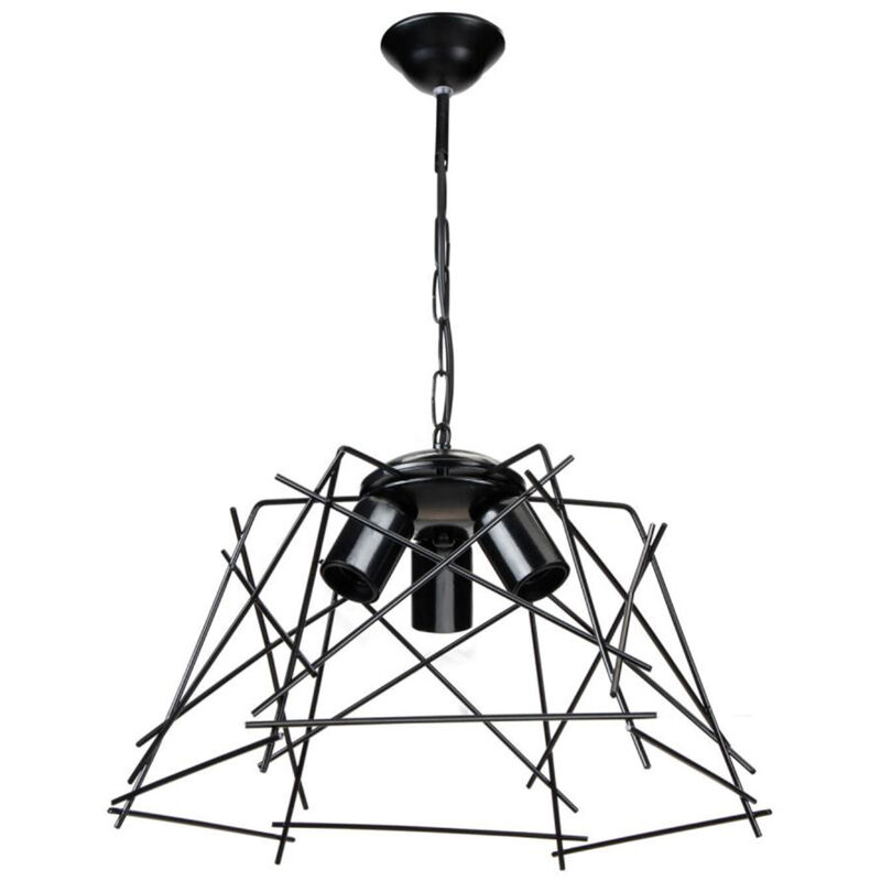 Cribel - lampada da soffitto imagine nera C/3