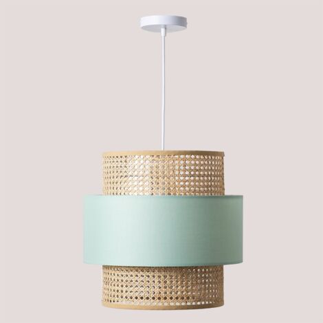 Lampada da soffitto in rattan Satu SKLUM