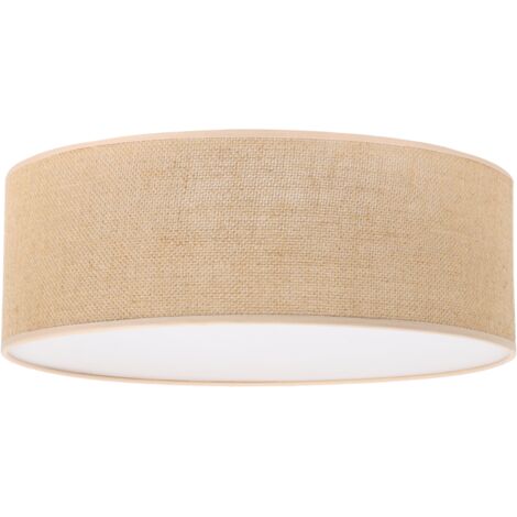 LAMPADA DA SOFFITTO JUTA PLEXI BEIGE 40CM E27