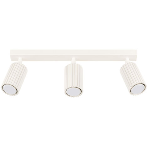 Lampada da soffitto Karbon beige 45x16.5x6.5cm Sollux