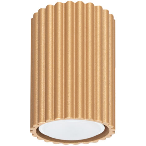 Lampada da soffitto Karbon d'oro 6.5x10x6.5cm Sollux