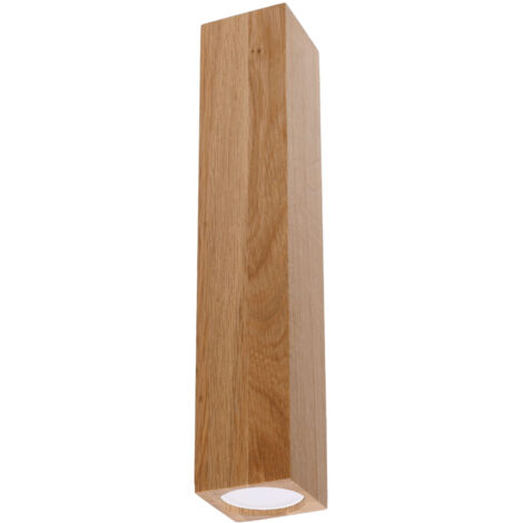 Lampada da soffitto Keke quercia 6x30x6cm Sollux