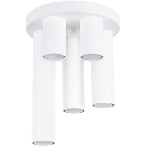 Lampada da soffitto Lagos bianco 25x33x25cm Sollux