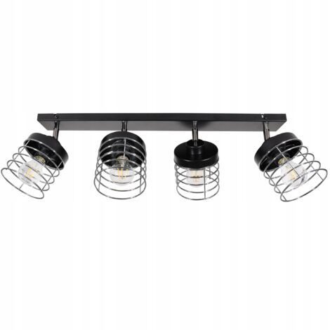 LAMPADA DA SOFFITTO LAMPADA A STRISCIA LAMPADA A SPAZZOLA LAMPADA A LED CROMO
