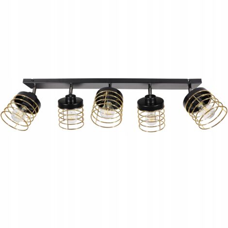LAMPADA DA SOFFITTO LAMPADA A STRISCIA LAMPADA A SPAZZOLA LAMPADA A LED ORO