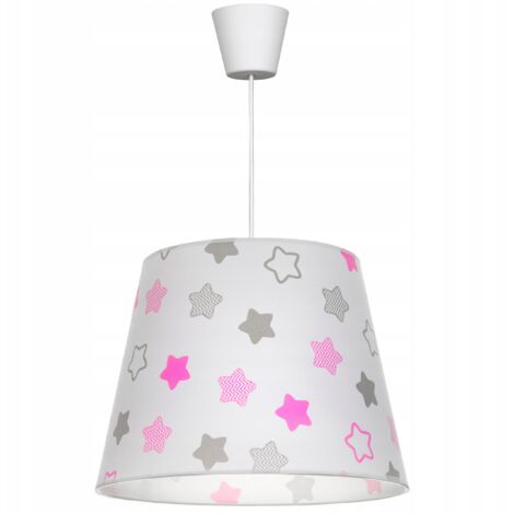 LAMPADA DA SOFFITTO LAMPADARIO A SOSPENSIONE PARALUME PER CAMERETTA PER BAMBINI
