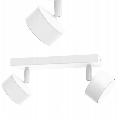 LAMPADA DA SOFFITTO LED FARETTO BIANCO GX53 LAMPADA MODERNA POLACCA A 2 PUNTI
