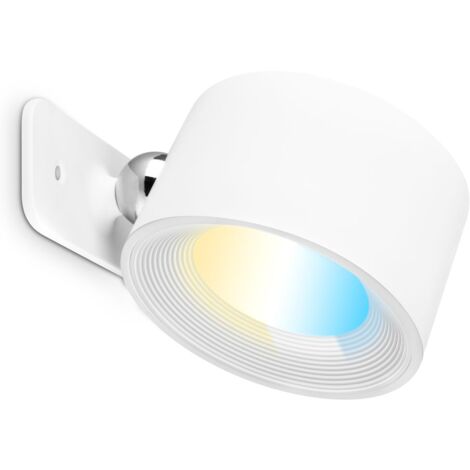 Lampada da soffitto LED, nera, LED/5W