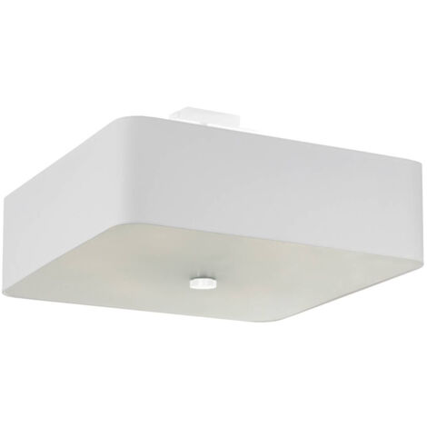 Lampada da soffitto Lokko bianco 45x25x45cm Sollux