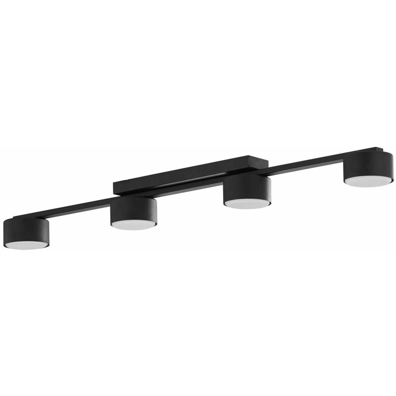 Lampada da soffitto Moderna lunga 83 cm Metallo