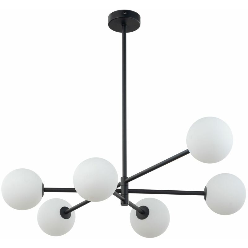 Lampada da soffitto moderna vetro metallo in