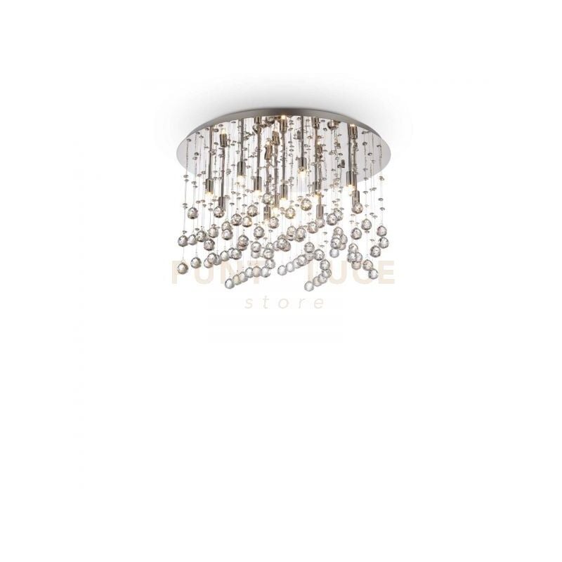 Lampada da soffitto moonlight PL12 cromo
