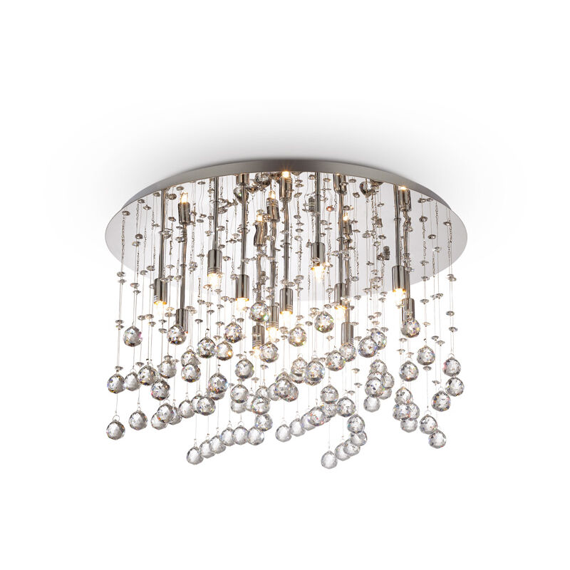 Lampada da soffitto moonlight PL12 cromo