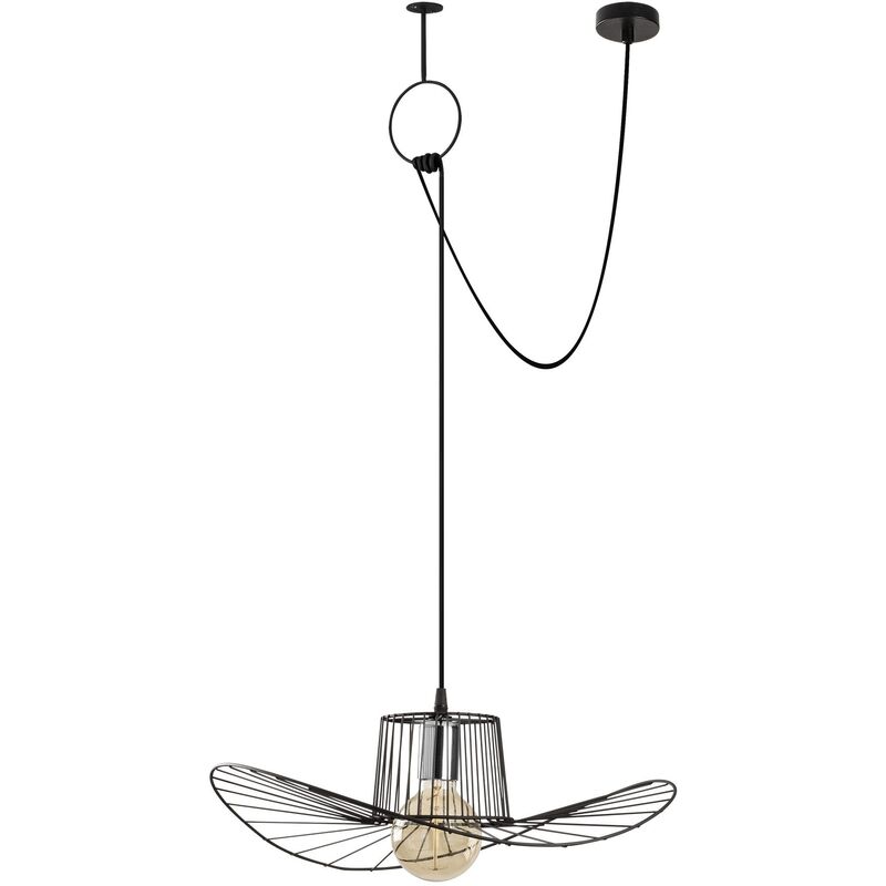 Lampada da soffitto - Nero, 108x15 x82