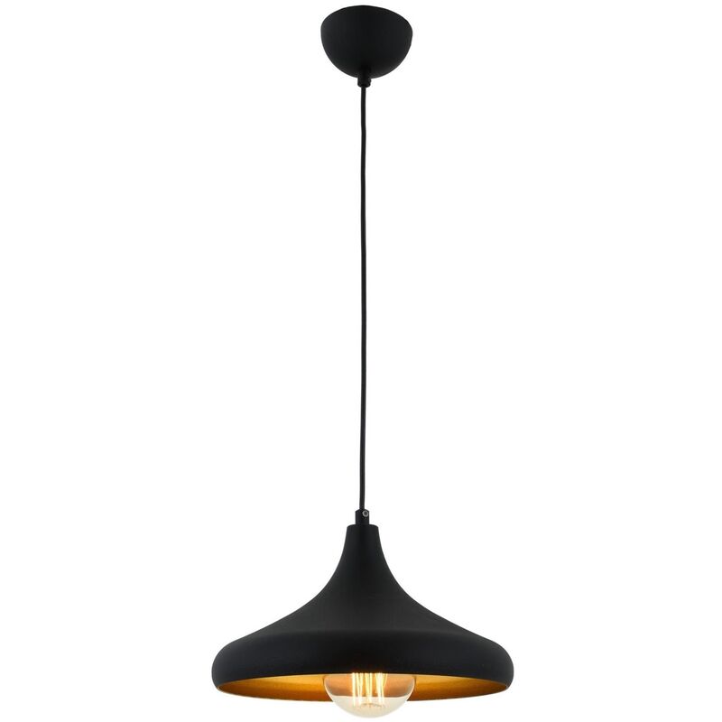Lampada da soffitto - Nero, 29x80