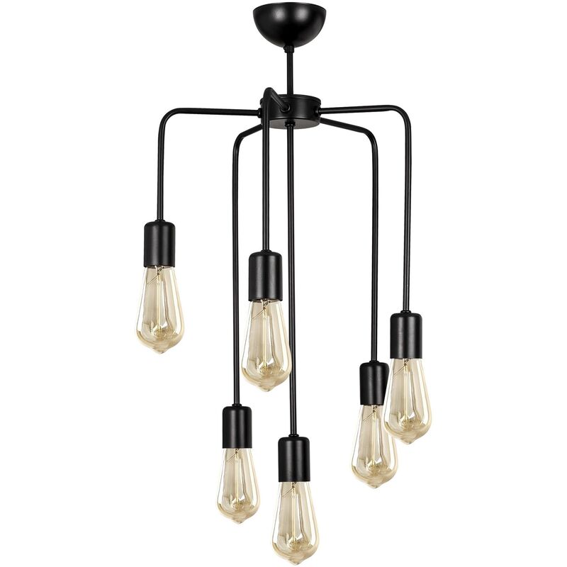 Lampada da soffitto - Nero, 46x81