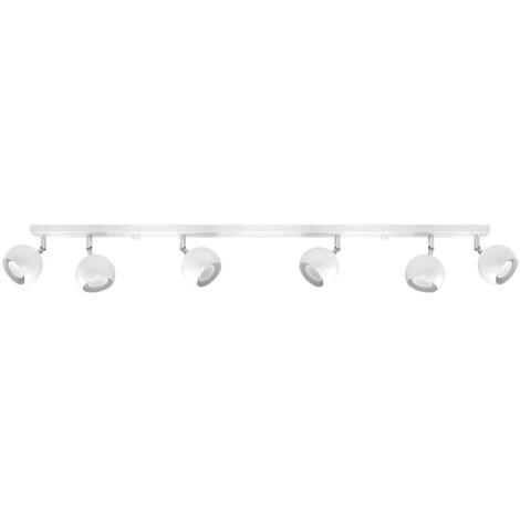 Lampada da soffitto Oculare bianco 118x16x10cm Sollux