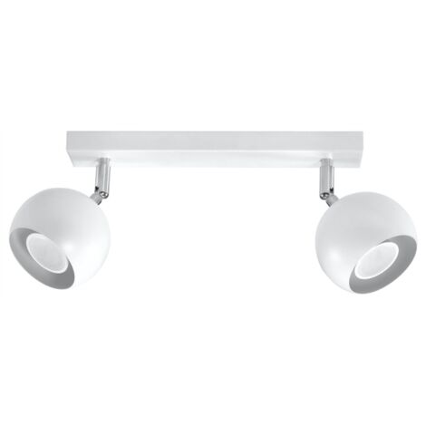 Lampada da soffitto Oculare bianco 30x16x10cm Sollux